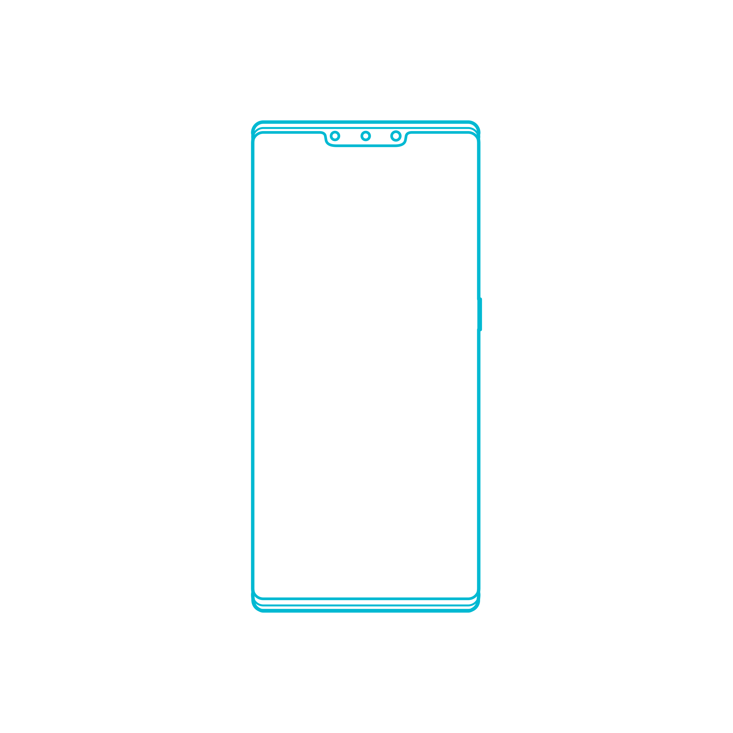 Digital Huawei Phones Huawei Mate 30 Pro Simple Monoline Svg Vector Free Vectors
